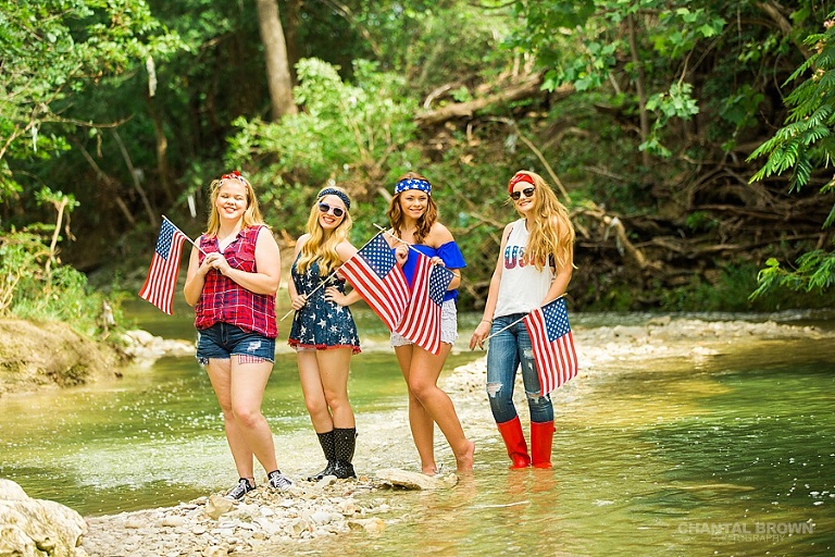 4th of July Styled Senior Portraits » Dallas Senior Portrait ...