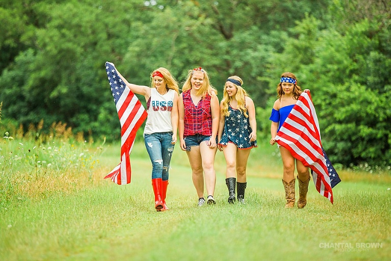 4th of July Styled Senior Portraits » Dallas Senior Portrait ...