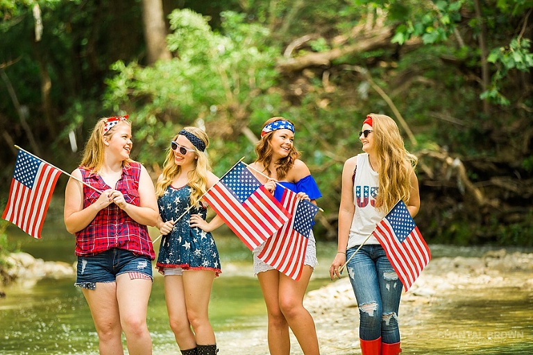 4th of July Styled Senior Portraits » Dallas Senior Portrait ...